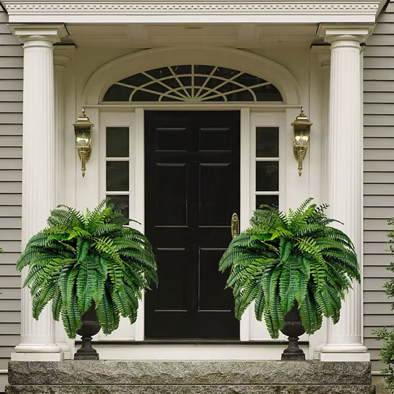 UV-bestandig, naturtro kunstig Boston Fern