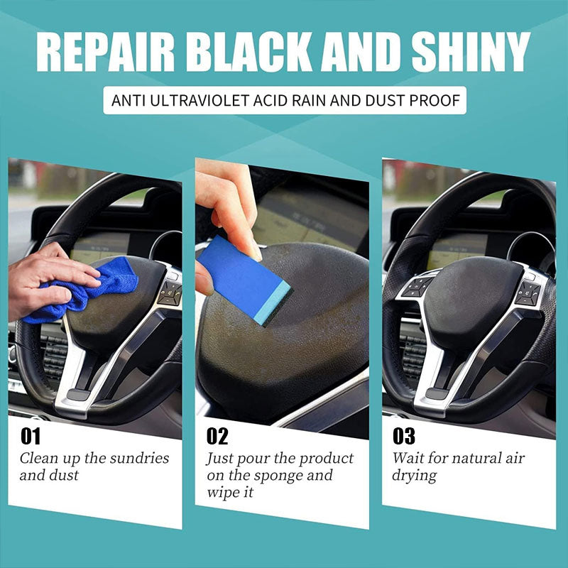 ✨Plastic Crystal Plating Liquid – Gjør plastdeler som nye med langvarig beskyttelse! 🚗💎