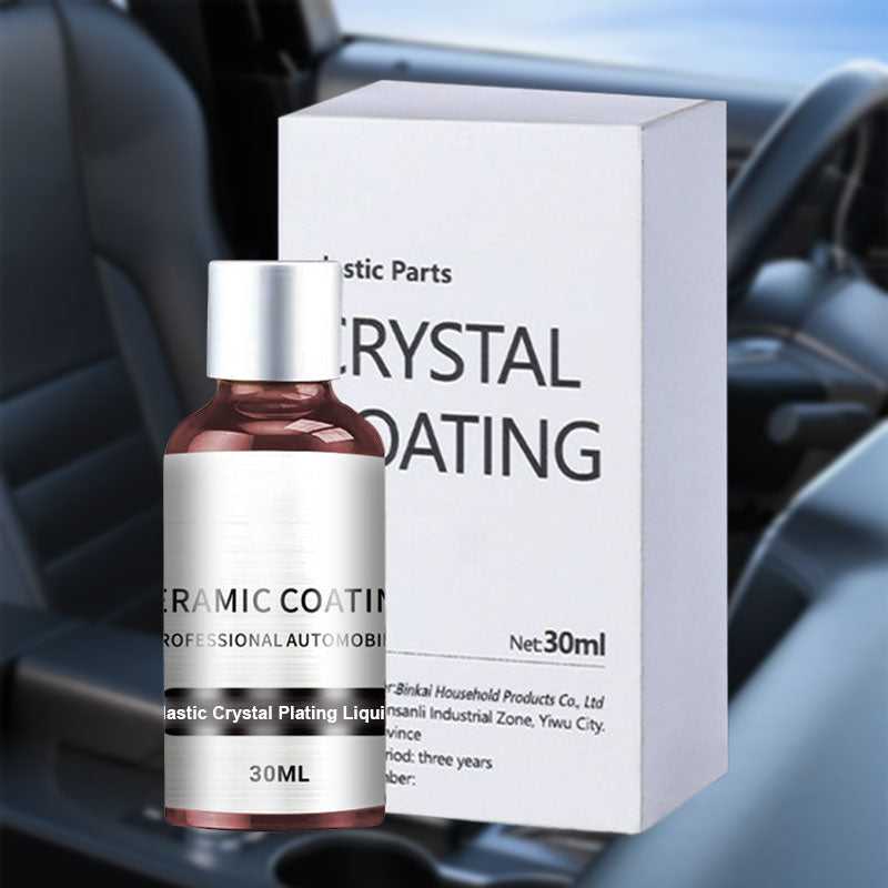 ✨Plastic Crystal Plating Liquid – Gjør plastdeler som nye med langvarig beskyttelse! 🚗💎